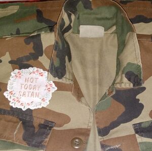 Camo Vest with Patch